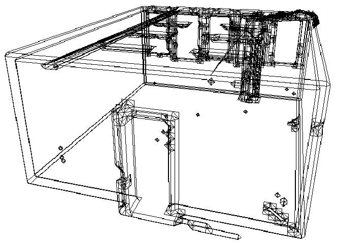 point cloud of the working environment