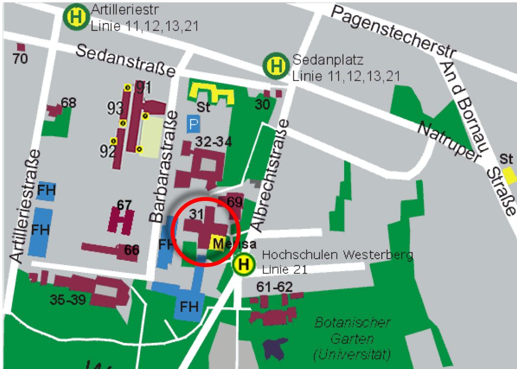 Westerberg campus around building 31